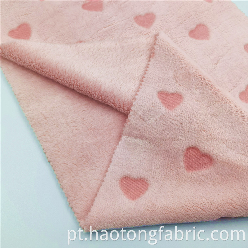 Pink Flannel Fabrics For Cloth